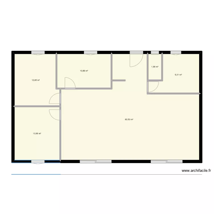 Plan maison Maman. Plan de 