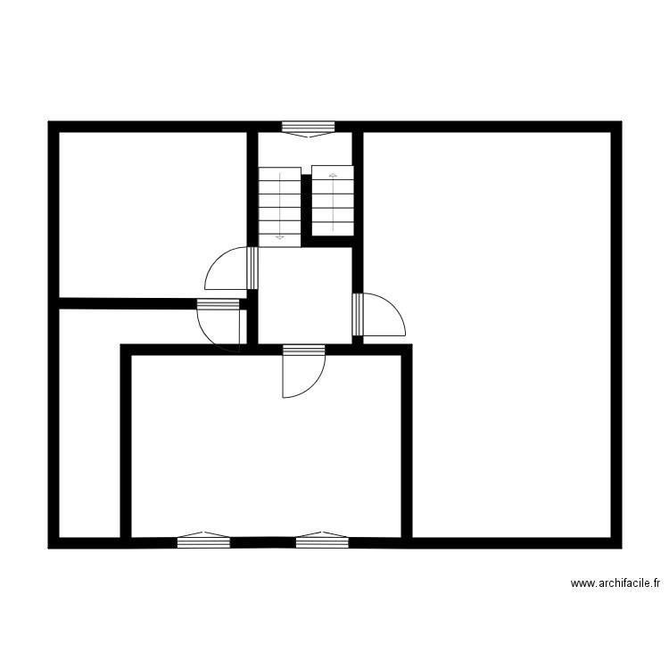 LEBLANC. Plan de 17 pièces et 224 m2