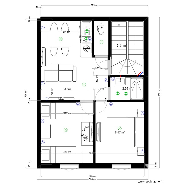 RABAT. Plan de 0 pièce et 0 m2