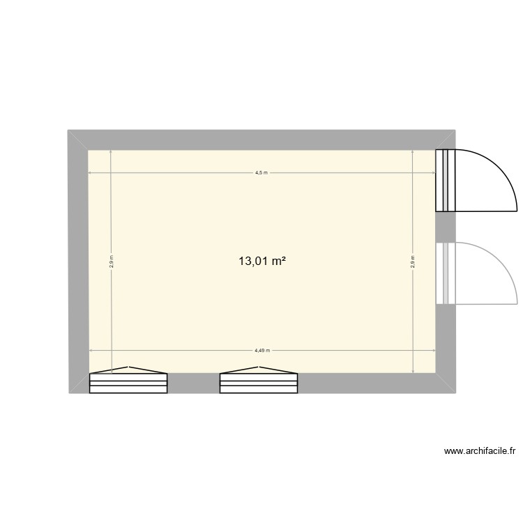 anais sdb. Plan de 0 pièce et 0 m2