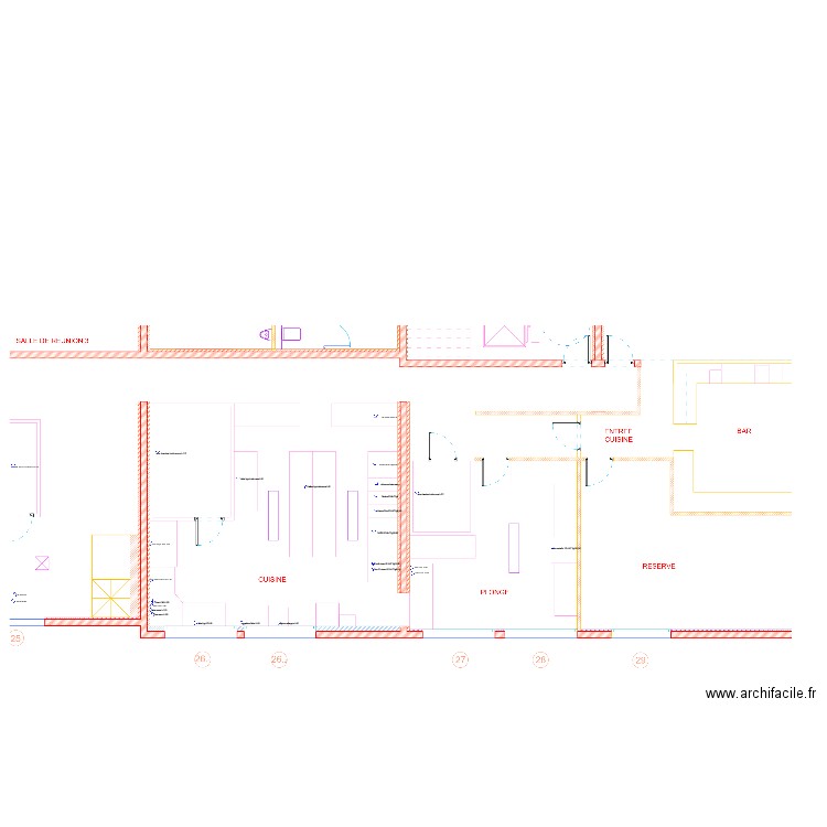 Plan cuisine 151025. Plan de 0 pièce et 0 m2