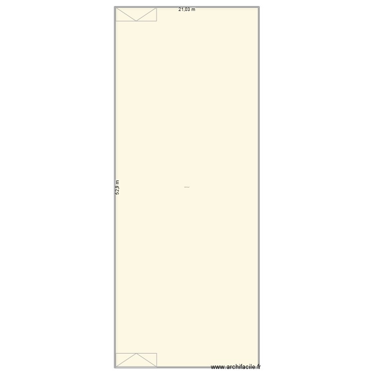 SP Caténer Ronet. Plan de 1 pièce et 1112 m2