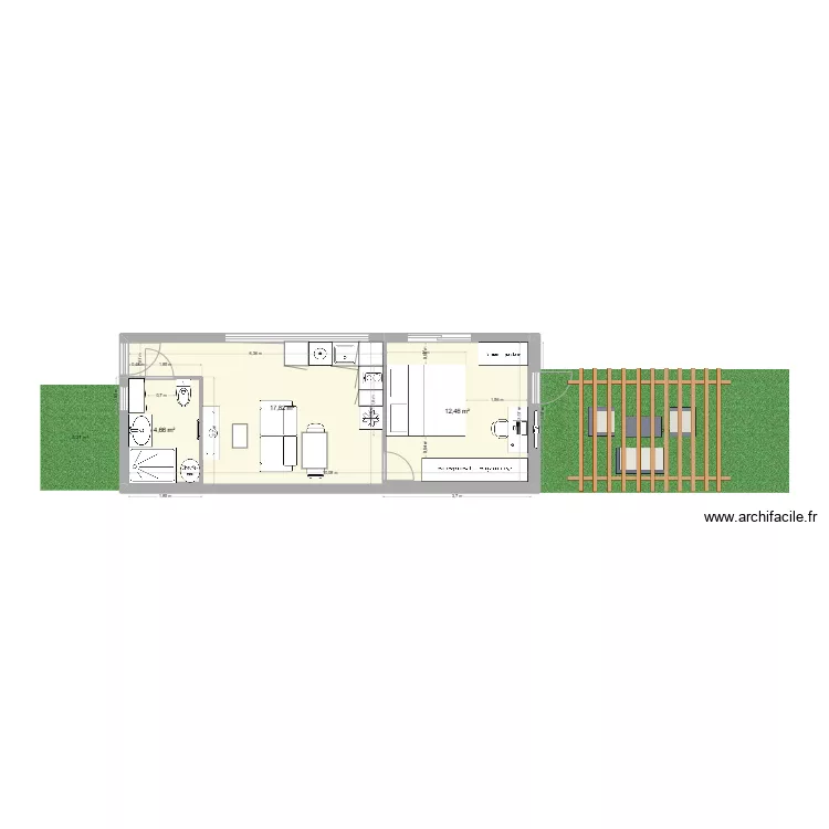 toutou 2  en 3.50 ml b. Plan de 