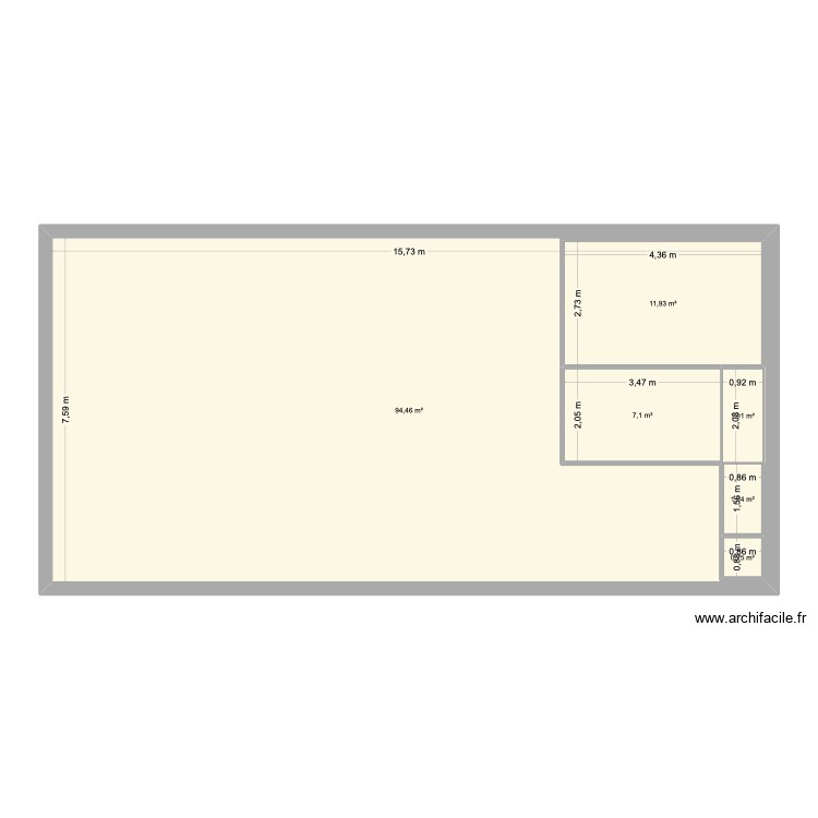 maison bergerie. Plan de 0 pièce et 0 m2
