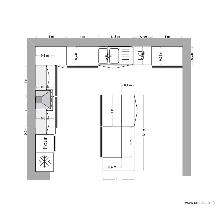 KUIZIN. Plan de 0 pièce et 0 m2