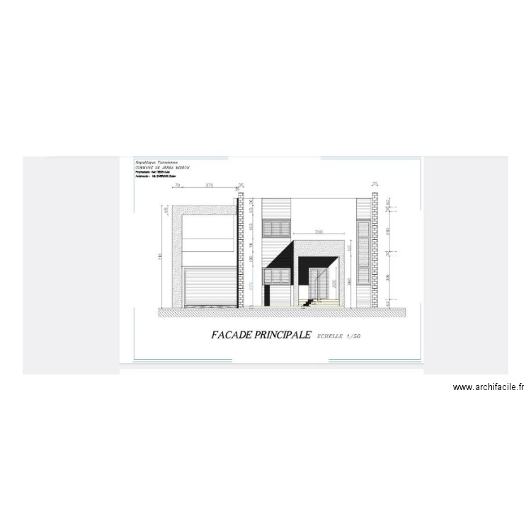 plan mais. Plan de 0 pièce et 0 m2
