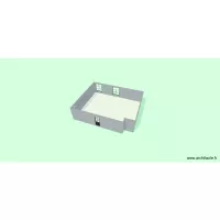 salle tech  metre 3d