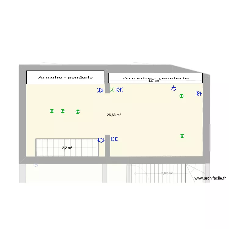 HECTOR DENIIS 47/1 bIS. Plan de 