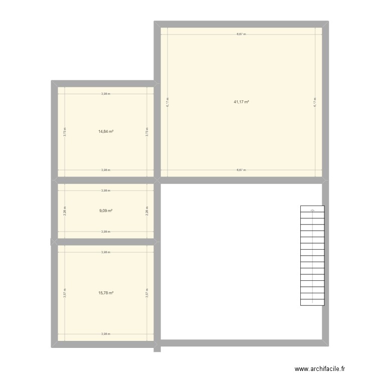 N°1. Plan de 0 pièce et 0 m2