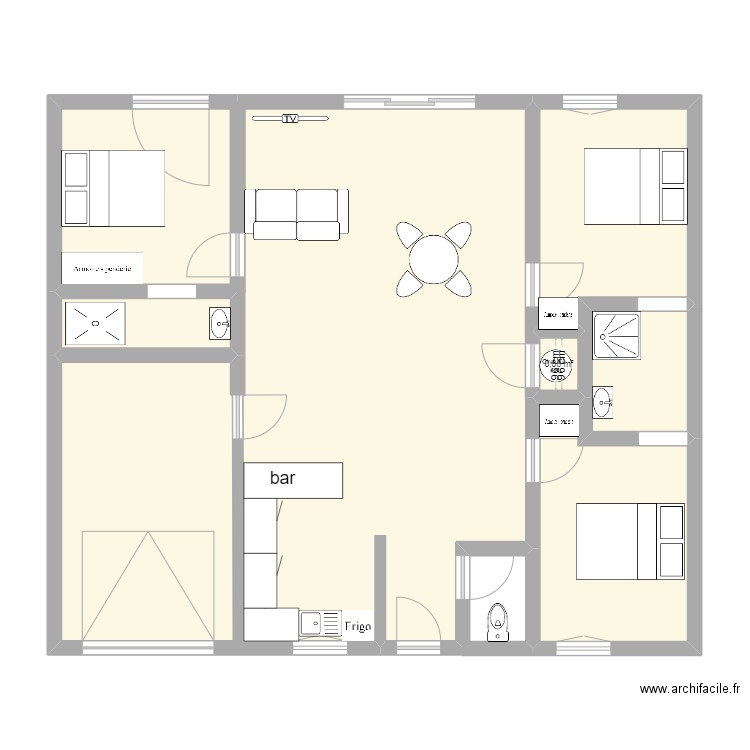 Fred Renard. Plan de 0 pièce et 0 m2