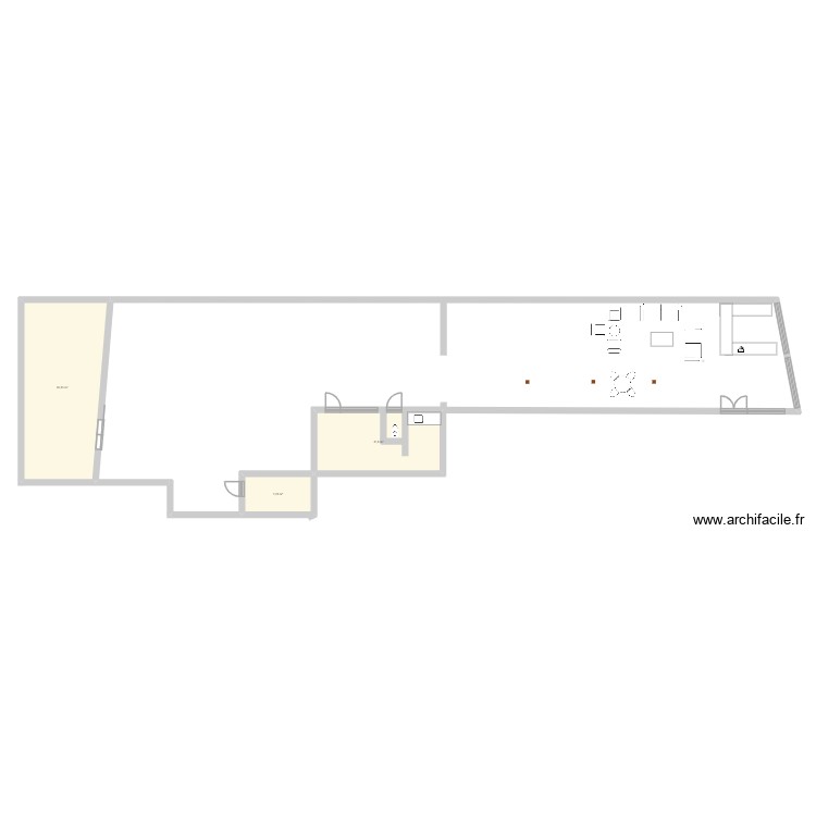F studio. Plan de 0 pièce et 0 m2 F studio. Plan de 0 pièce et 0 m2