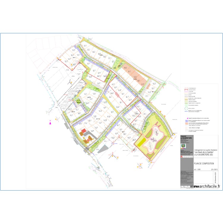 les Hauts de la Salette. Plan de 0 pièce et 0 m2