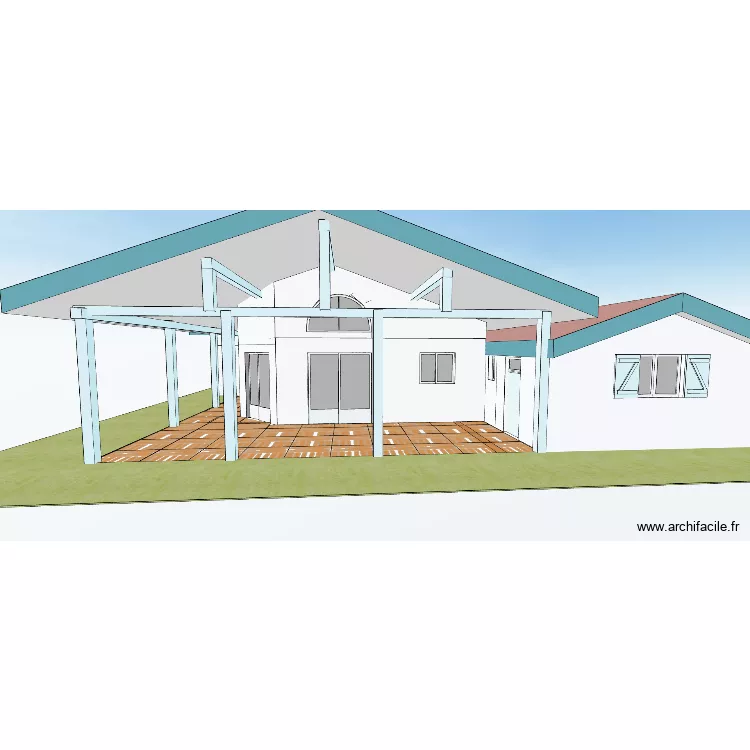 Maison-1708. Plan de 11 et 252 m² Maison-1708. Plan de 11 et 252 m²