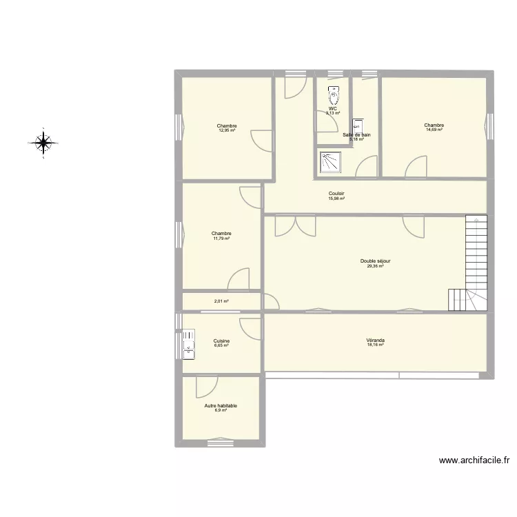 plan maison lepic. Plan de 25  et 272 m²