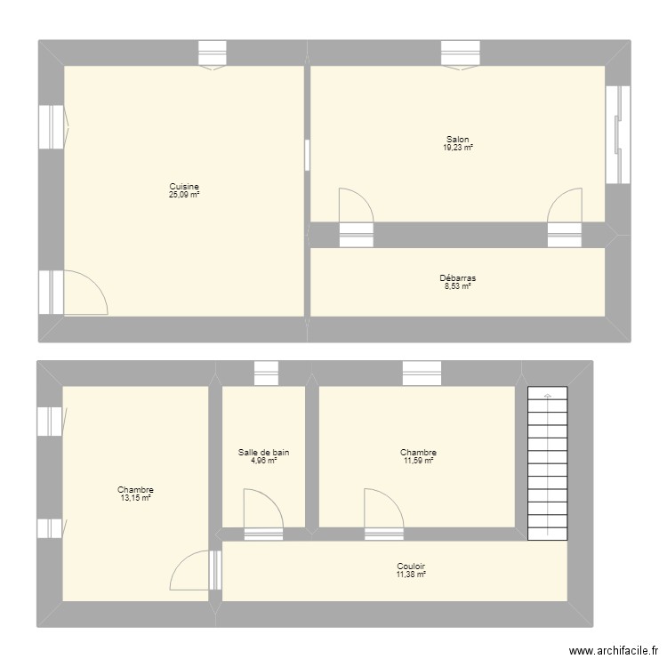 lapoire. Plan de 0 pièce et 0 m2