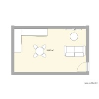 salon  table ronde liais