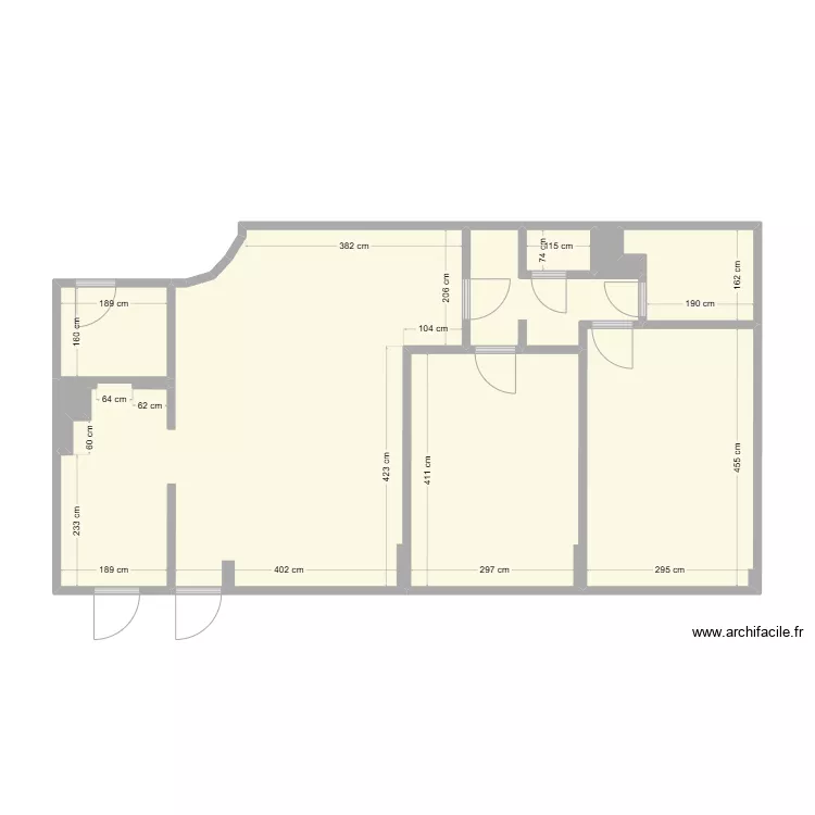 appart. Plan de appart. Plan de