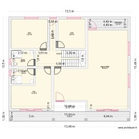 plan maison llage etage