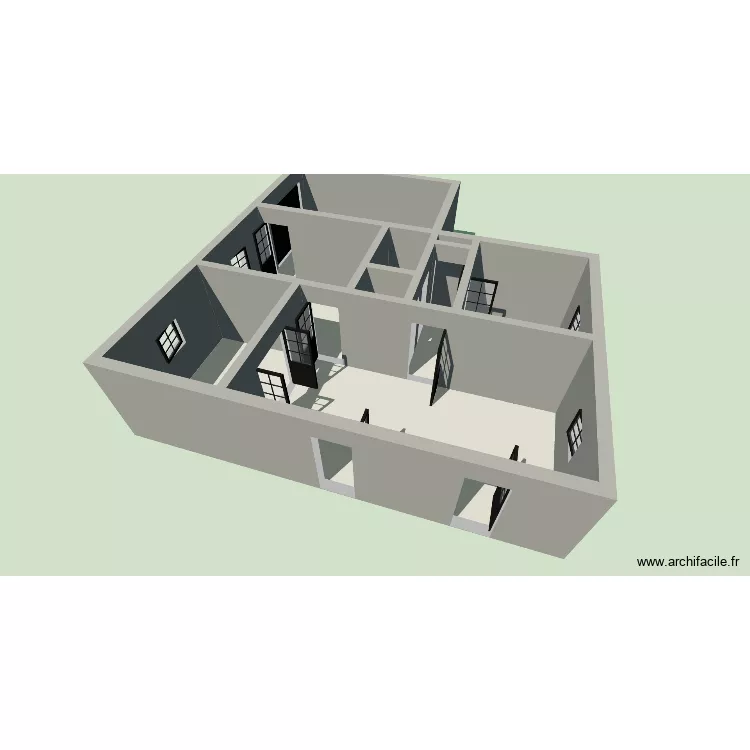Vouillé2026. Plan de 9 Pièces et 73 m² Vouillé2026. Plan de 9 Pièces et 73 m²