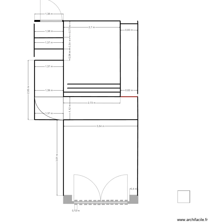 Dallage Entr&eacute;e. Plan de 