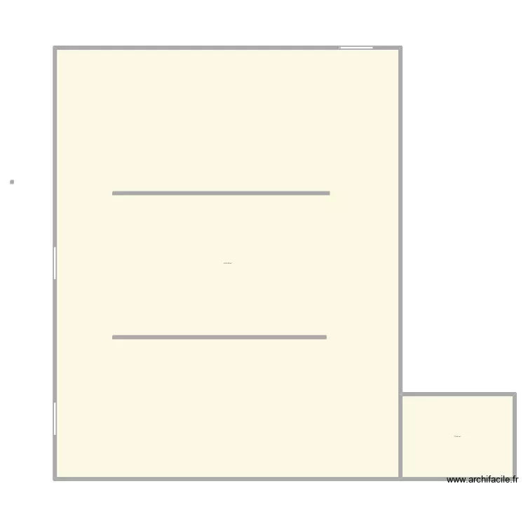 plan garage. Plan de plan garage. Plan de
