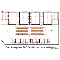 Circuit des prises RDC Quartier des hommes/SAVALOU