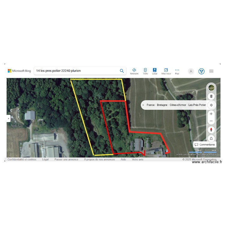 ROADTRI. Plan de 0 pièce et 0 m2