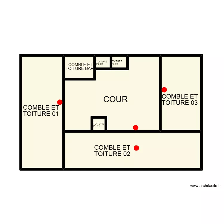 TOITURE. Plan de TOITURE. Plan de