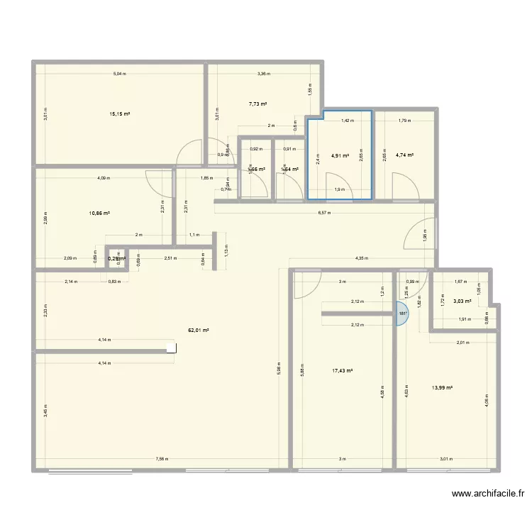 Eolienne apr&egrave;s. Plan de 