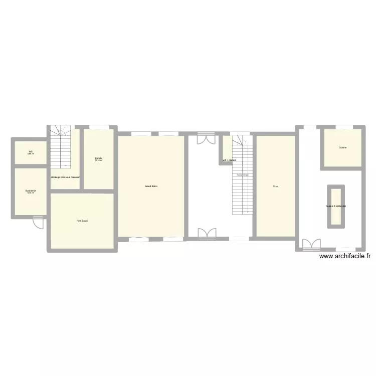 plan VR. Plan de 10 Pièces et 145 m² plan VR. Plan de 10 Pièces et 145 m²