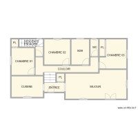 PLAN ETAGE DE LA GARRENNE