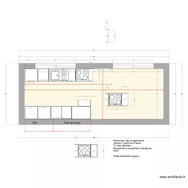 CuisineV3. Plan de CuisineV3. Plan de
