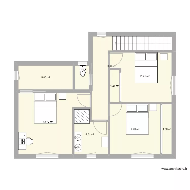 ML surelevation5. Plan de 