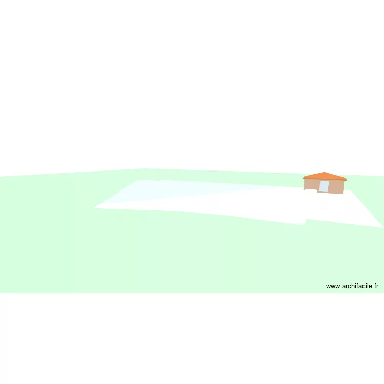 Abri de jardin. Plan de 1 et 13 m² Abri de jardin. Plan de 1 et 13 m²