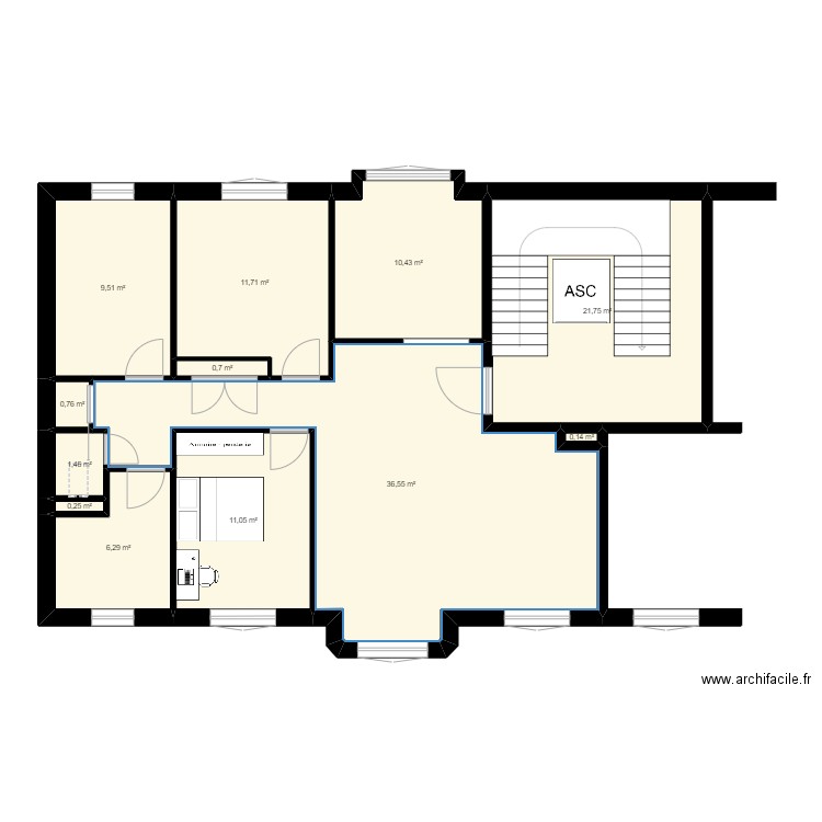 Dorian BESSON. Plan de 0 pièce et 0 m2