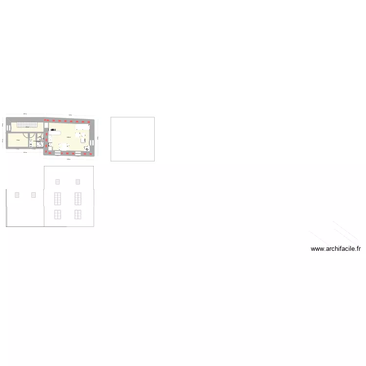 maison v3 sans ext. Plan de 11  et 118 m²