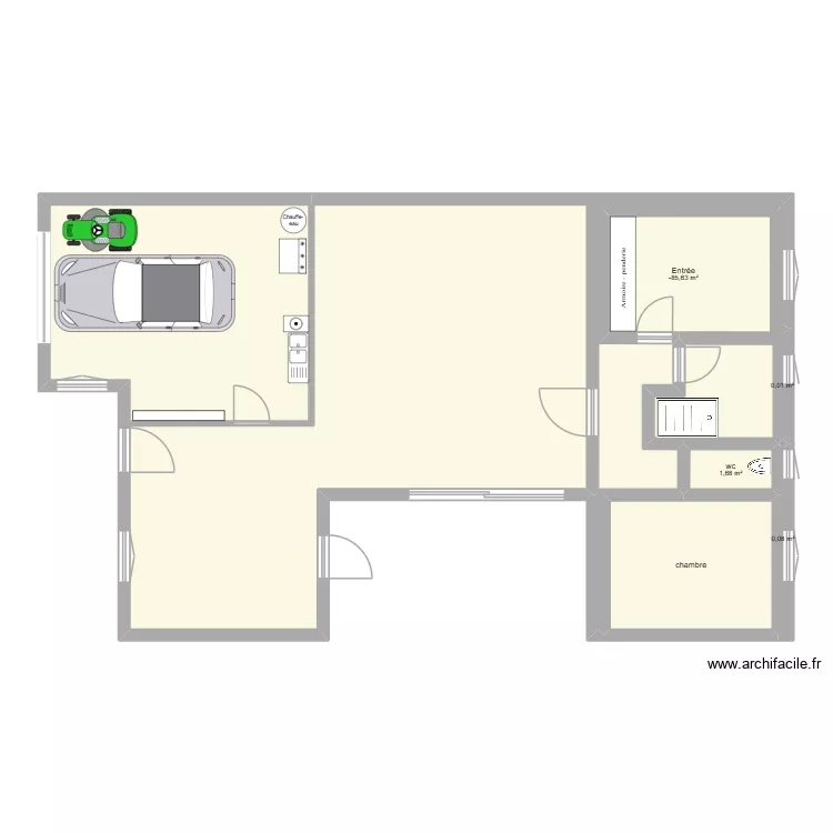 maison cognac. Plan de 5 et 21 m² maison cognac. Plan de 5 et 21 m²