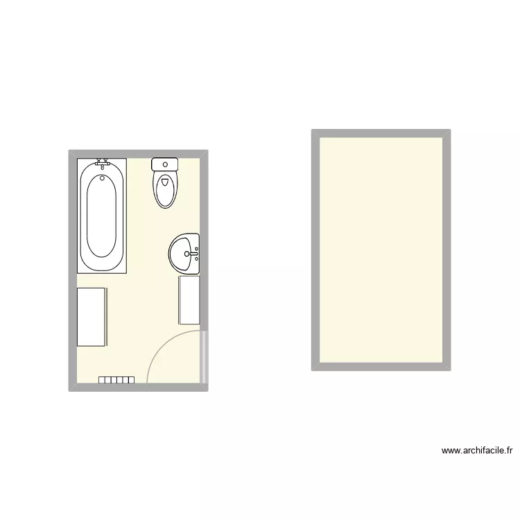 AL M.. Plan de 2 et 11 m² AL M.. Plan de 2 et 11 m²