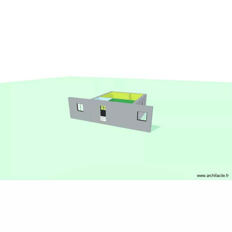 M&M. Plan de 5  et 24 m²