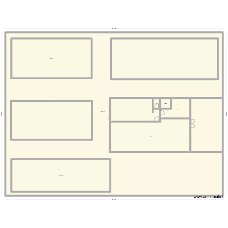 GOUANA CREA MAGIQUE cit&eacute;. Plan de 11  et 1646 m²