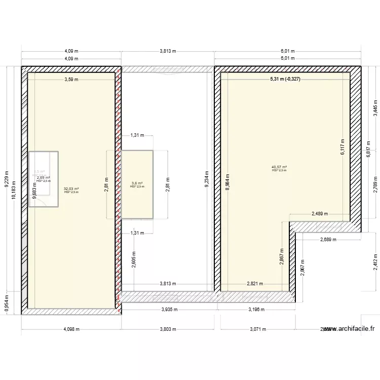 RDC/1ER /2EME COMBLE N°13/15/17. Plan de 13 Pièces et 212 m² RDC/1ER /2EME COMBLE N°13/15/17. Plan de 13 Pièces et 212 m²