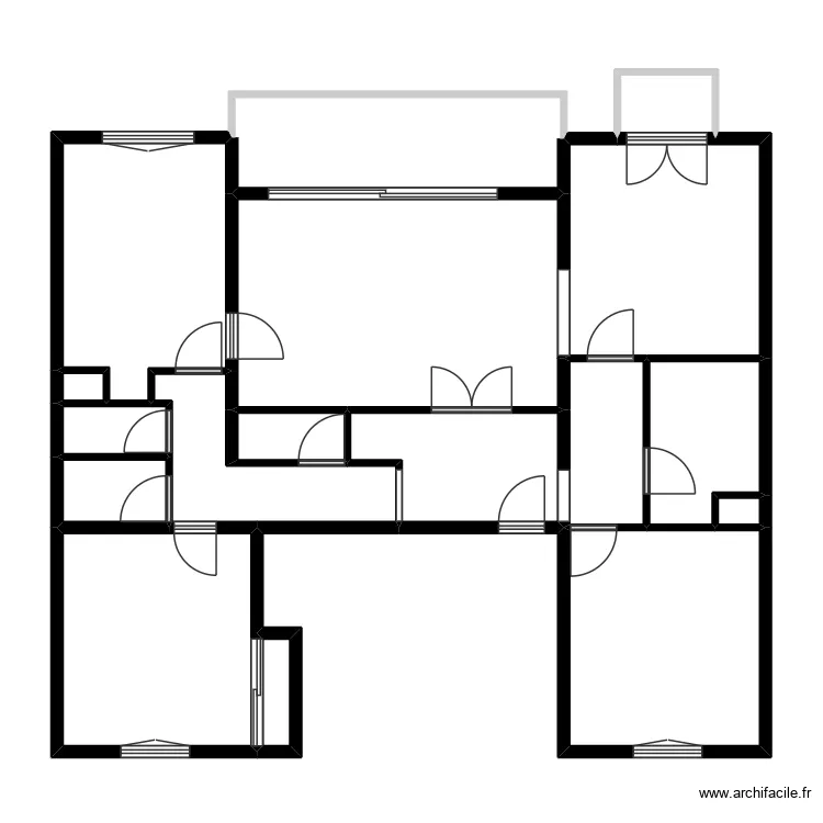 REISDOFFER. Plan de 17  et 106 m²
