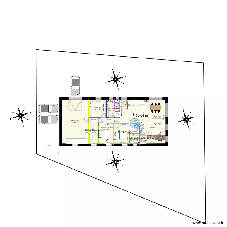Maison KA St Cyr 1.1. Plan de 10  et 152 m²
