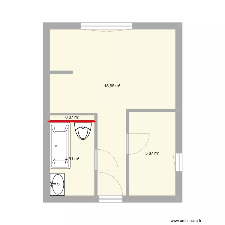 Torgon Le Ch&acirc;ble. Plan de 