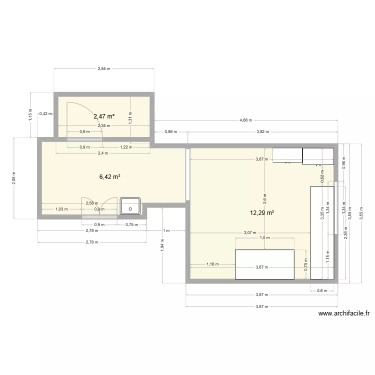 GRP Cuisine Alix. Plan de GRP Cuisine Alix. Plan de
