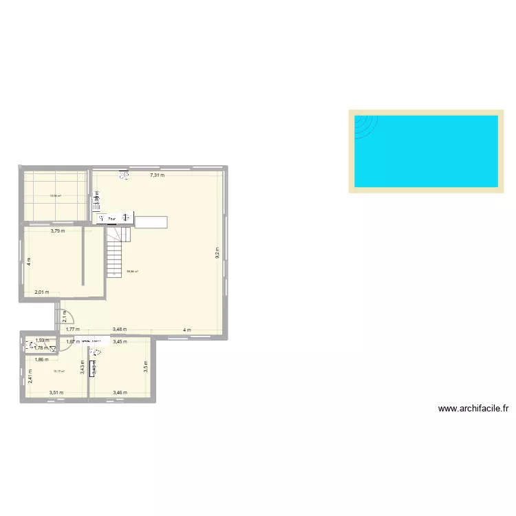 Samarawood. Plan de 3  et 120 m²