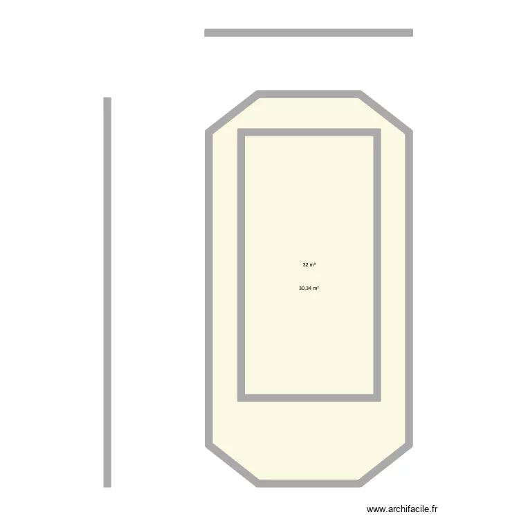 projetparis. Plan de 2  et 99 m²