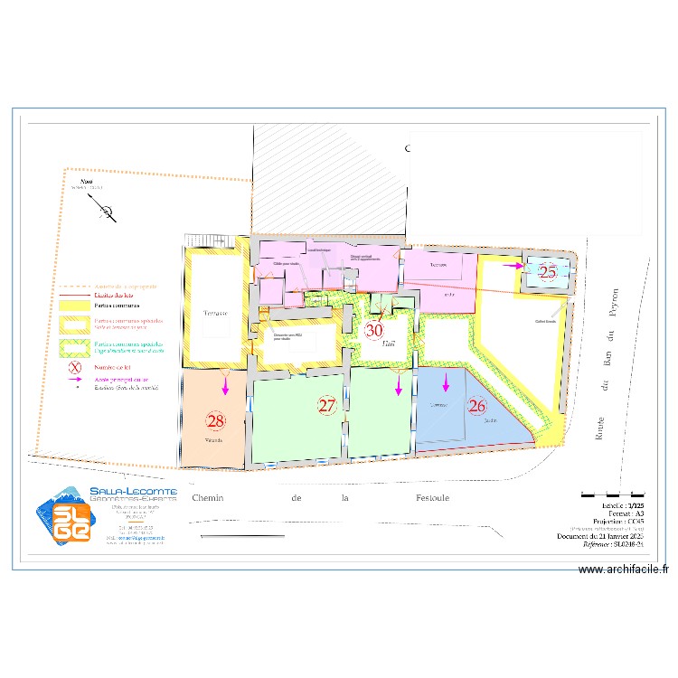 Enedis RDC. Plan de 0 pièce et 0 m2