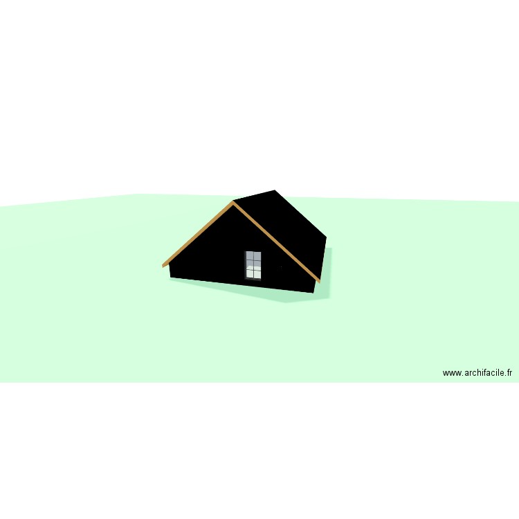 Richard Etage. Plan de 7 pièces et 49 m2