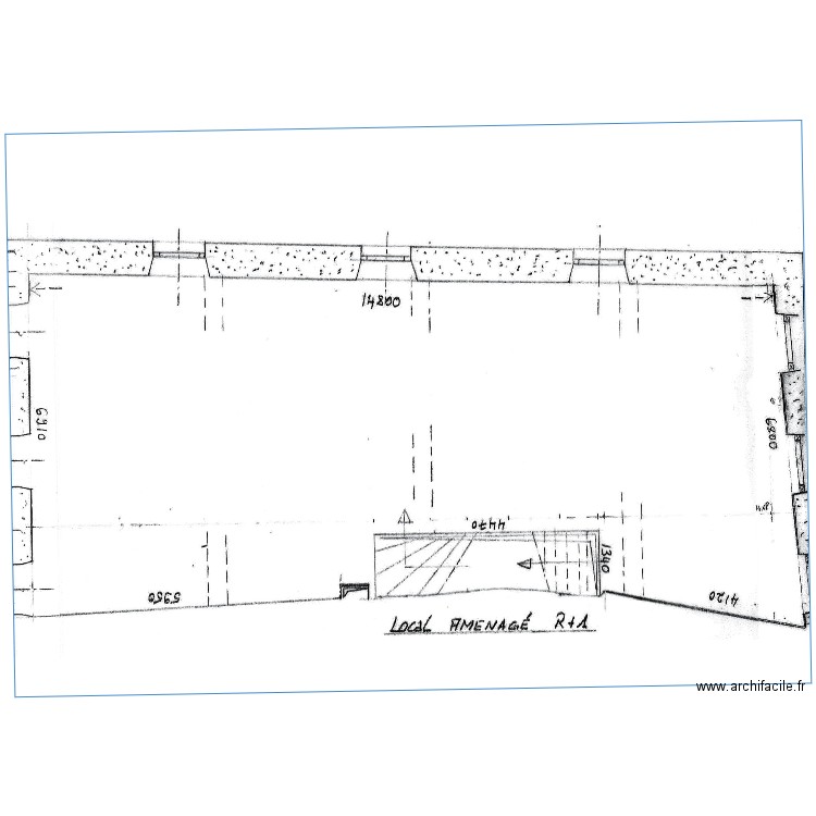 PLAN R+1 SCAN. Plan de 0 pièce et 0 m2